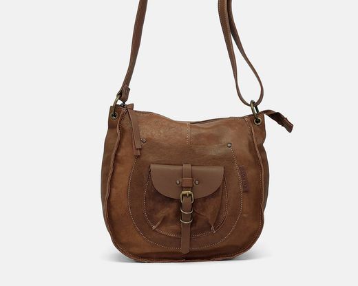 Bolso bandolera mediano CUIROTS Country de piel