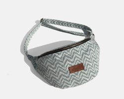 Bolsa bandolera pequeña MINIOTS étnico azul