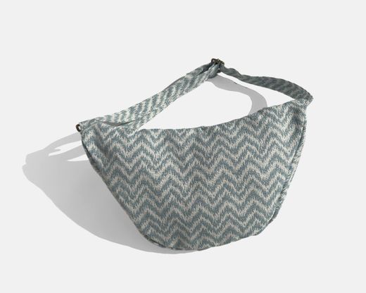 Bolsa bandolera pequeña MINIOTS étnico azul