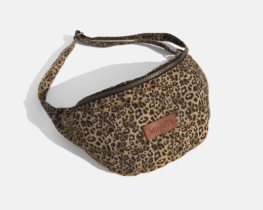 MINIOTS Bolsa tiracolo pequena leopardo