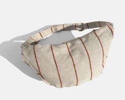 Petit sac bandoulière MINIOTS, rayures chaudière