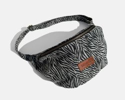 Petit sac bandoulière zèbre MINIOTS