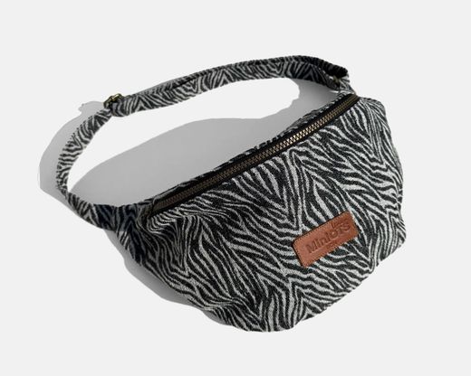 Bolsa bandolera pequeña MINIOTS zebra