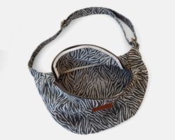 Petit sac bandoulière zèbre MINIOTS