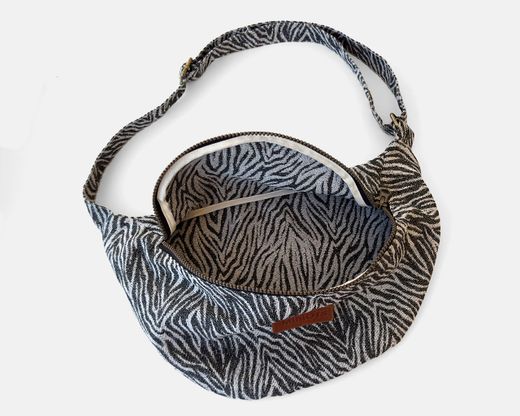 Petit sac bandoulière zèbre MINIOTS