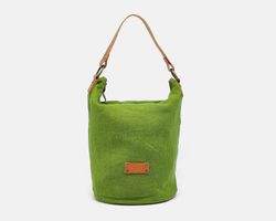Bolso de hombro CUIROTS de lino reciclado