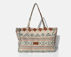 Grande bolsa de compras étnica MINIOTS