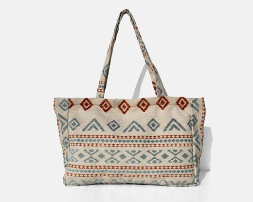 Grande bolsa de compras étnica MINIOTS