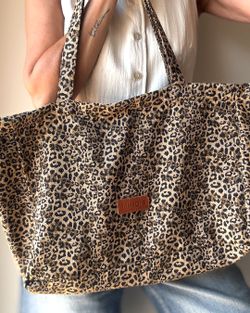 Bolsa de compras grande MINIOTS Leopard