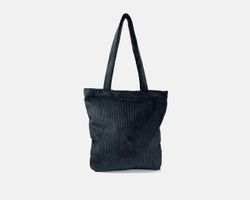 Bolsa de compras média de veludo cotelê MINIOTS