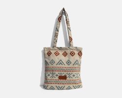 Bolsa tipo shopper mediana MINIOTS étnico caldera