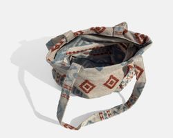 Bolsa tipo shopper mediana MINIOTS étnico caldera