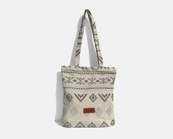 Bossa tipus shopper mitjana MINIOTS ètnic gris