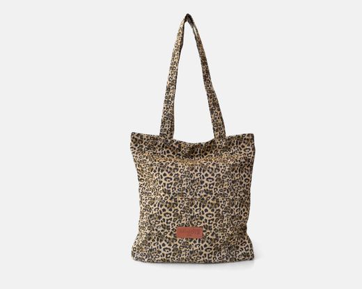 Bolsa tipo shopper mediana MINIOTS Leopardo
