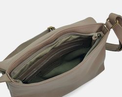 Bolso bandolera con solapa CUIROTS Seta de piel