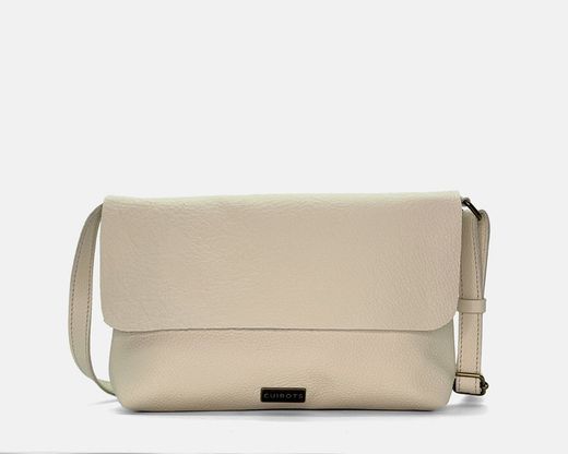 Bolso bandolera con solapa CUIROTS Seta de piel