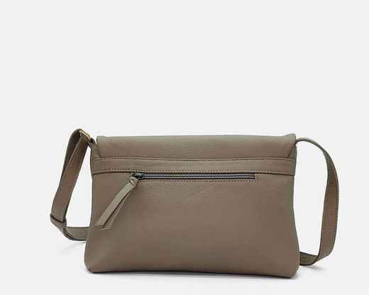 Bolso bandolera con solapa CUIROTS Seta de piel