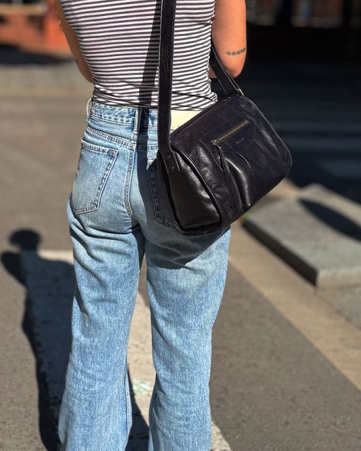 Sac bandoulière en cuir Carla CUIROTS