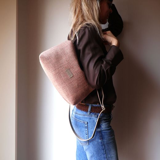 Bolso bandolera de rafia CUIROTS Ibiza