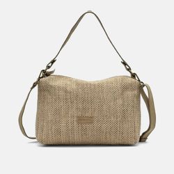 Sac bandoulière en raphia CUIROTS Ibiza