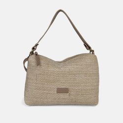 Sac bandoulière en raphia CUIROTS Ibiza