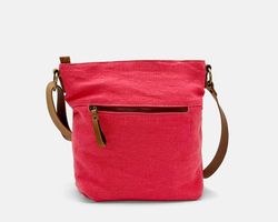 Sac bandoulière en lin Louise de CUIROTS