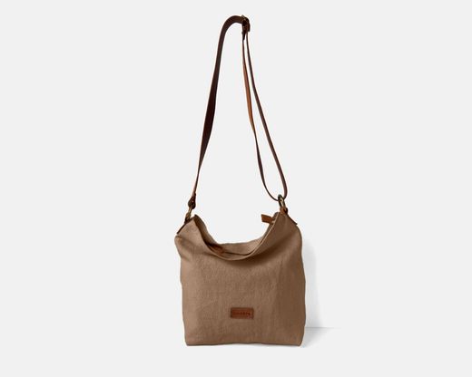 Bolso bandolera lino CUIROTS Louise