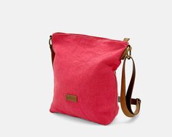 Sac bandoulière en lin Louise de CUIROTS