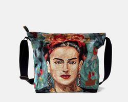 MINIOTS Sac bandoulière moyen Frida Kahlo