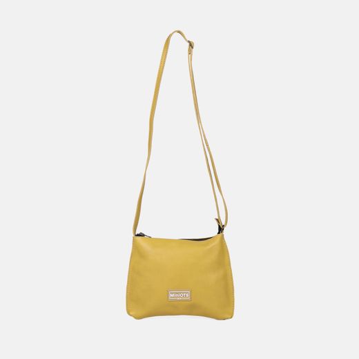 Bolsa de ombro de couro MiniOTS Angie