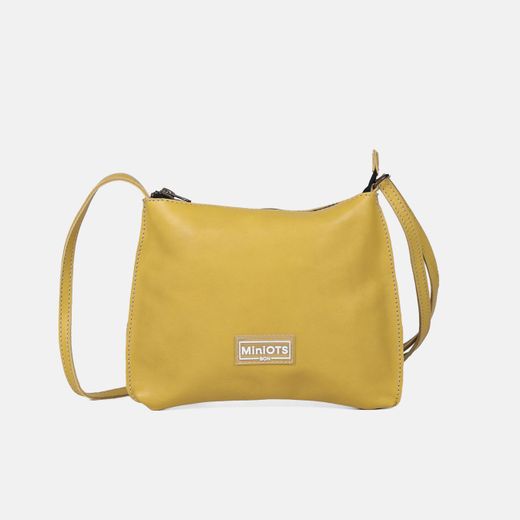 Bolsa de ombro de couro MiniOTS Angie