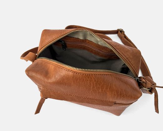 Bolsa de ombro pequena de couro CUIROTS Austrália