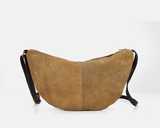 Bandolera serraje vintage Zoe de CUIROTS