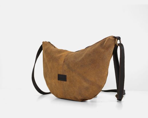 Bandolera serraje vintage Zoe de CUIROTS