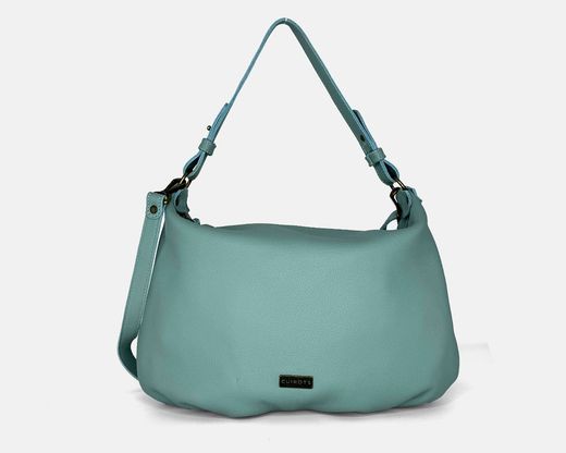 CUIROTS Bolsa tiracolo de couro Seta