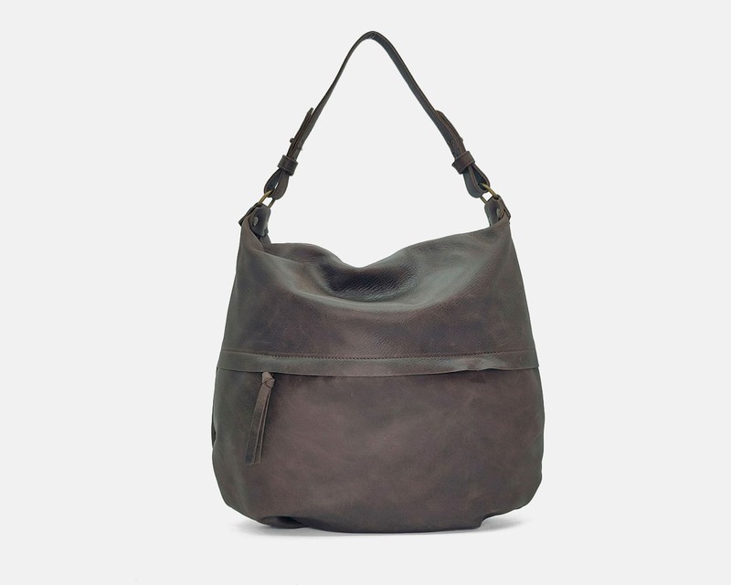 Bolso de hombro tipo saco CUIROTS Classic mujer 4718 — Cuirots