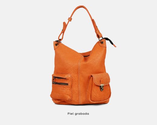 Bolso de hombro y bandolera grande CUIROTS Australia de piel