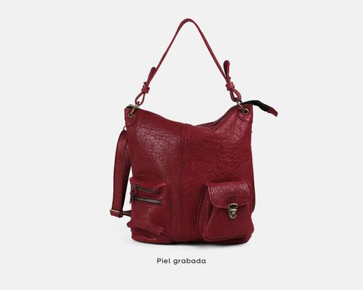Bolso de hombro y bandolera grande CUIROTS Australia de piel