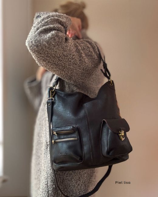 Bolso de hombro y bandolera grande CUIROTS Australia de piel