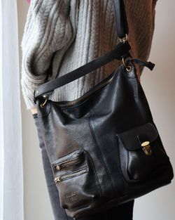 Bolso de hombro y bandolera grande CUIROTS Australia de piel