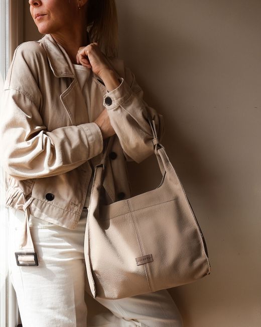 Bolso de hombro grande CUIROTS Desert