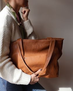 Grand sac bandoulière CUIROTS Evelyn