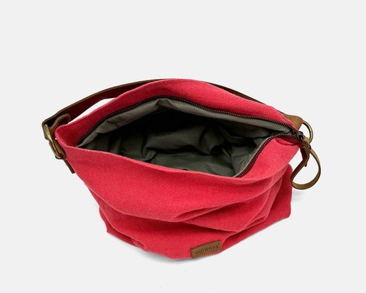 Sac bandoulière en lin Louise de CUIROTS