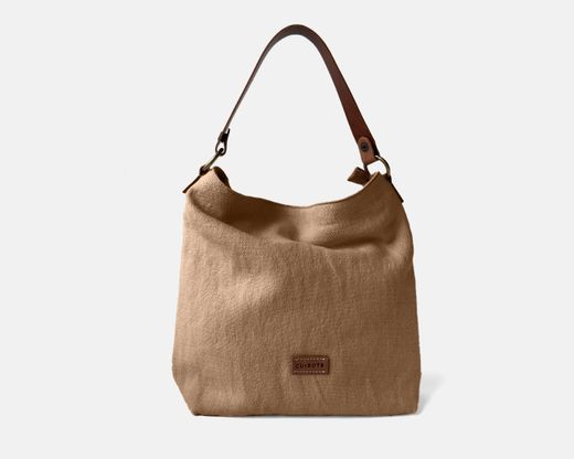 Bolsa de ombro em linho CUIROTS Louise