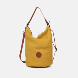 Sac bandoulière en lin Louise de CUIROTS