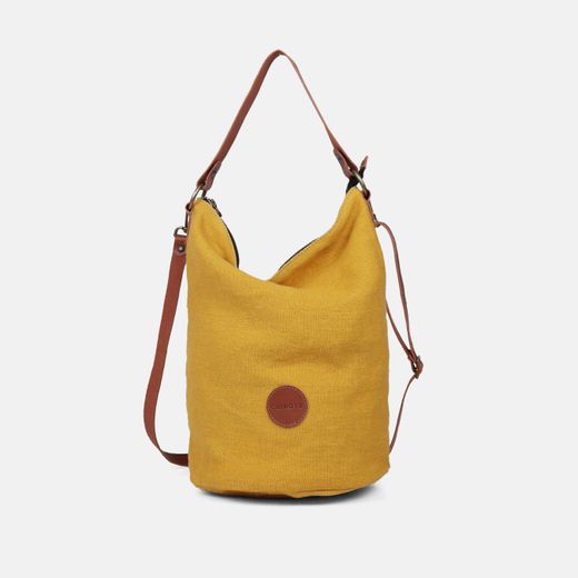 Sac bandoulière en lin Louise de CUIROTS