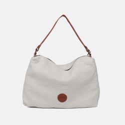 Bolsa de ombro de linho Louise da CUIROTS