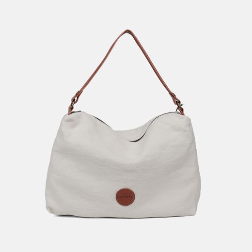 Bolsa de ombro de linho Louise da CUIROTS