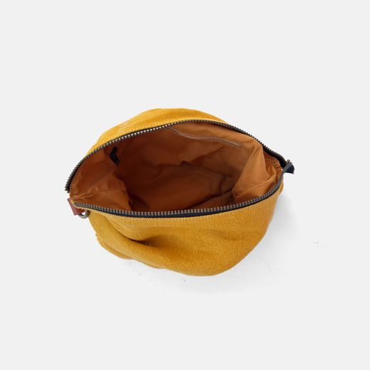 Sac bandoulière en lin Louise de CUIROTS