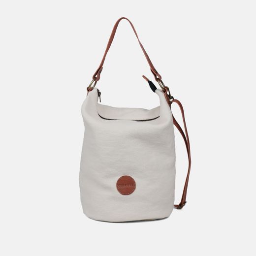 Sac bandoulière en lin Louise de CUIROTS